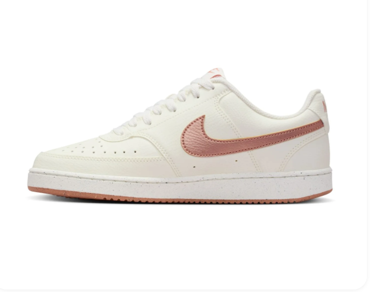 Nike Low-Top Sneakers – Cream & Rose Pink