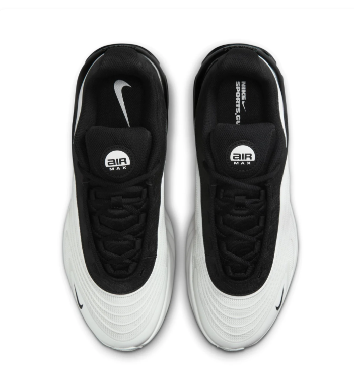 Nike Air Max Sneakers – White, Black & Grey