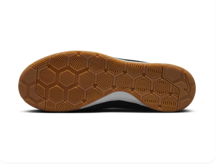 Nike Low-Top Sneakers – Black & White with Gum-Colored Sole
